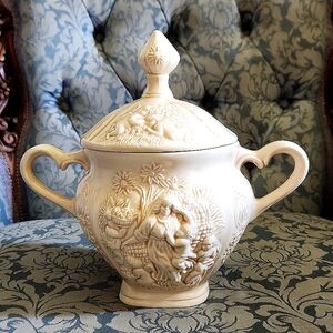 Vintage ceramic Beltane Sugar jar